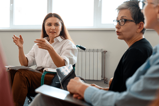 Group of students in the classroom